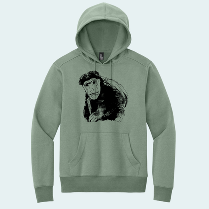 Guereza Colobus Fundraiser (Limited Edition for August) Unisex Fleece Hoodie