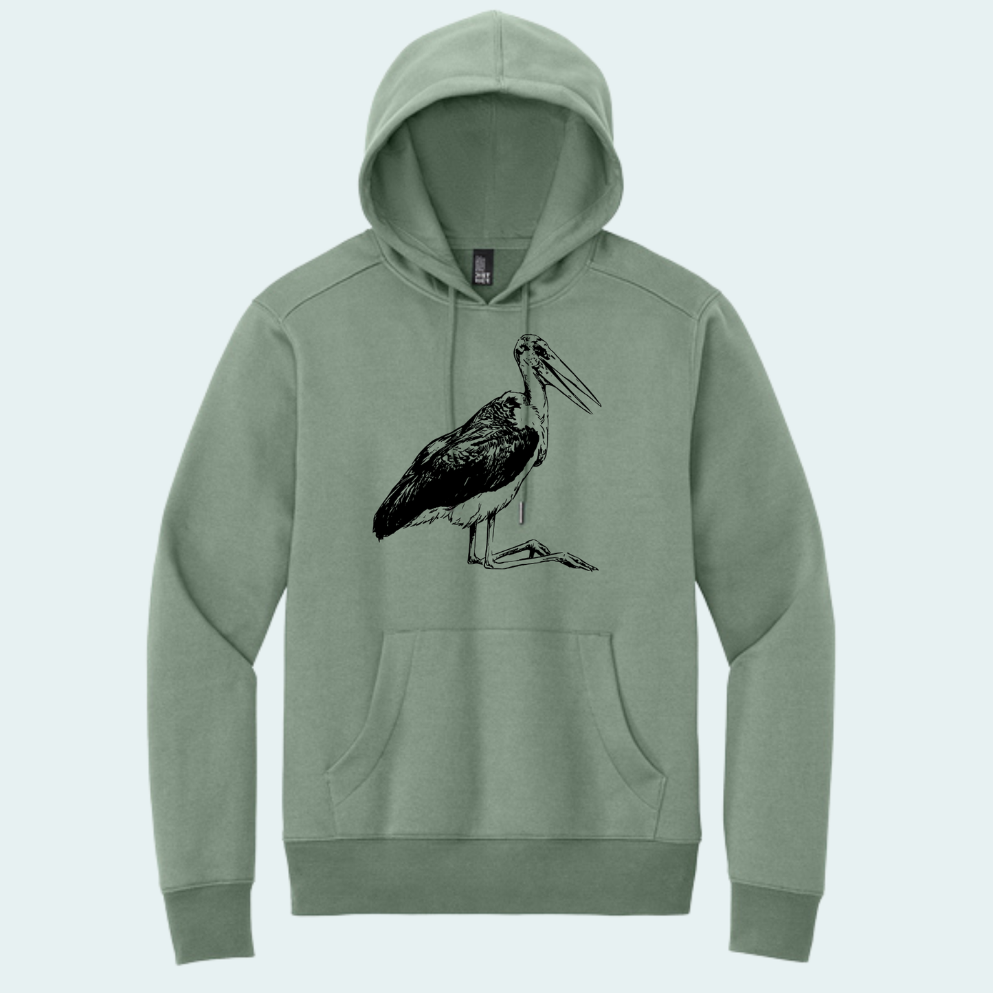 Marabou Stork (Limited Edition for August) Unisex Fleece Hoodie