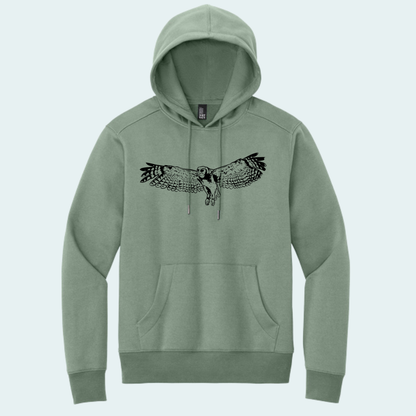 Verreaux's Eagle Owl (Limited Edition for August) Unisex Fleece Hoodie