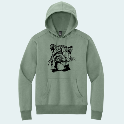 Clouded Leopard (Limited Edition for September) Unisex Fleece Hoodie