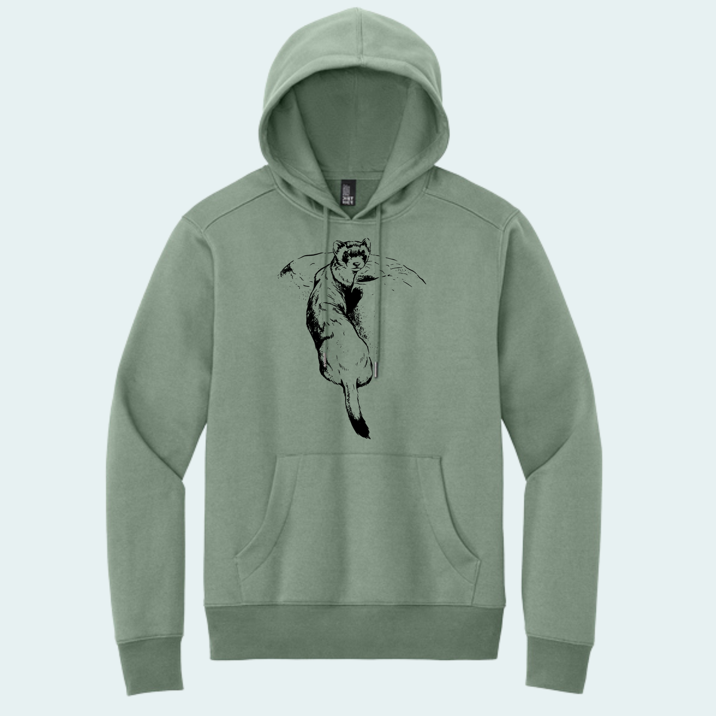 Black Footed Ferret (Limited Edition for September) Unisex Fleece Hoodie