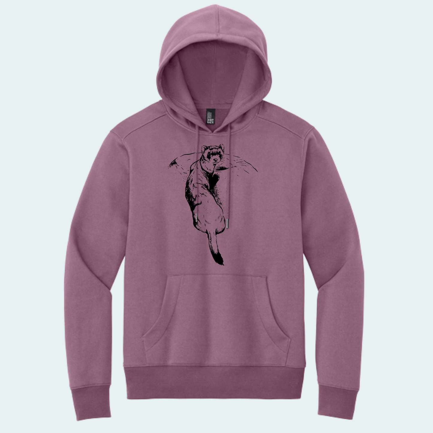 Black Footed Ferret (Limited Edition for September) Unisex Fleece Hoodie