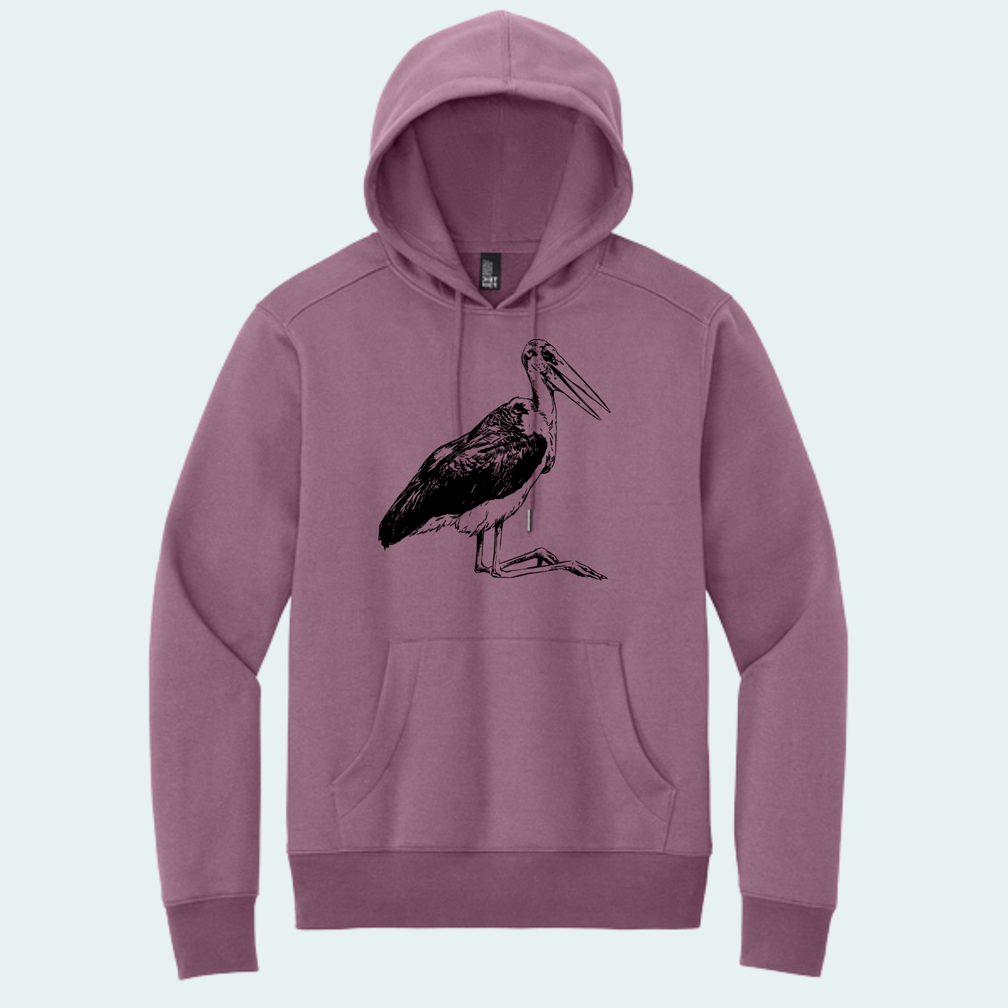 Marabou Stork (Limited Edition for August) Unisex Fleece Hoodie