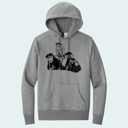 Colobus Mixed Species Fundraiser (Limited Edition for August) Unisex Fleece Hoodie