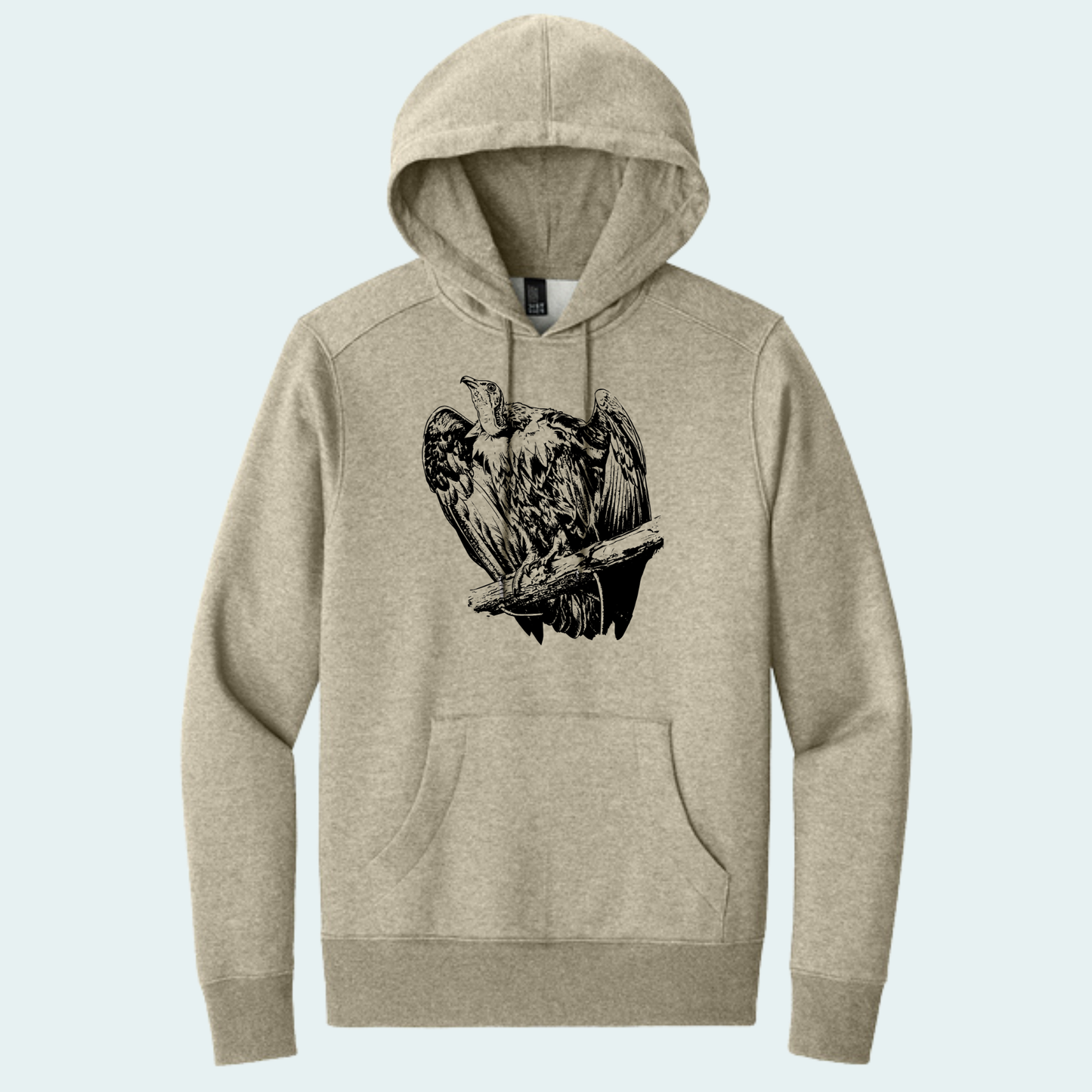 Hooded Vulture (Limited Edition for September) Unisex Fleece Hoodie