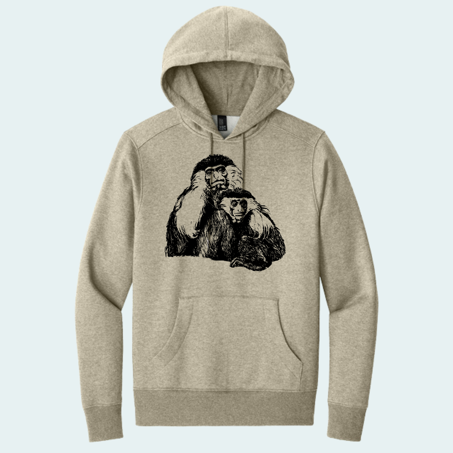 Angolan Colobus Fundraiser (Limited Edition for August) Unisex Fleece Hoodie