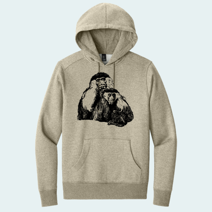 Angolan Colobus Fundraiser (Limited Edition for August) Unisex Fleece Hoodie