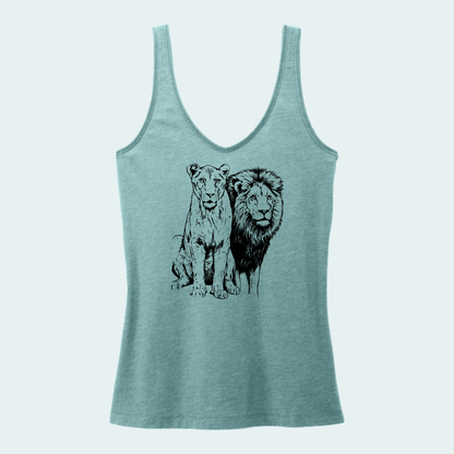 Lions (Limited Edition for August) Women's V-Neck Tank