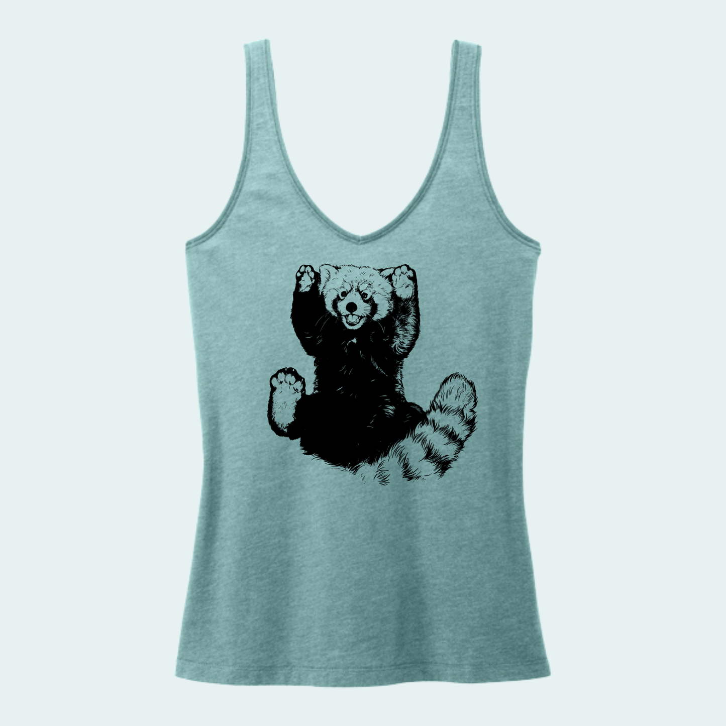 Red Panda - Paws UP (Limited Edition for September) Women's V-Neck Tank