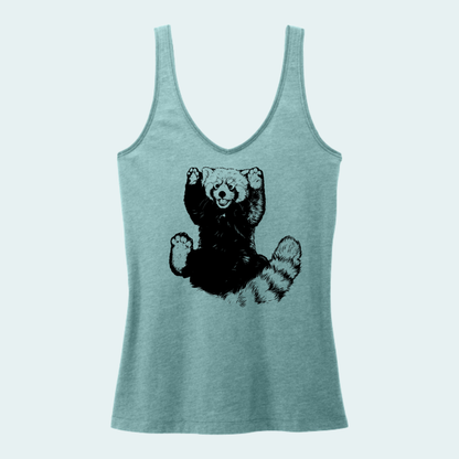 Red Panda - Paws UP (Limited Edition for September) Women's V-Neck Tank