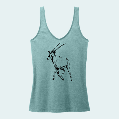 Beisa Oryx (Limited Edition for August) Women's V-Neck Tank