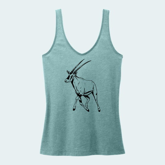 Beisa Oryx (Limited Edition for August) Women's V-Neck Tank