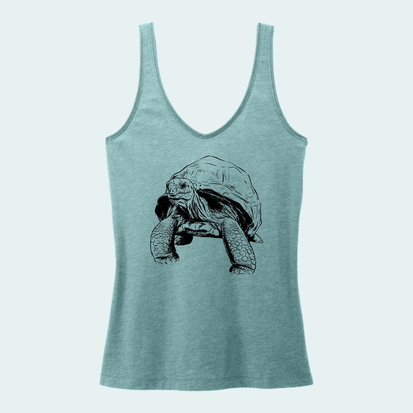 Aldabra Tortoise (Limited Edition for September) Women's V-Neck Tank
