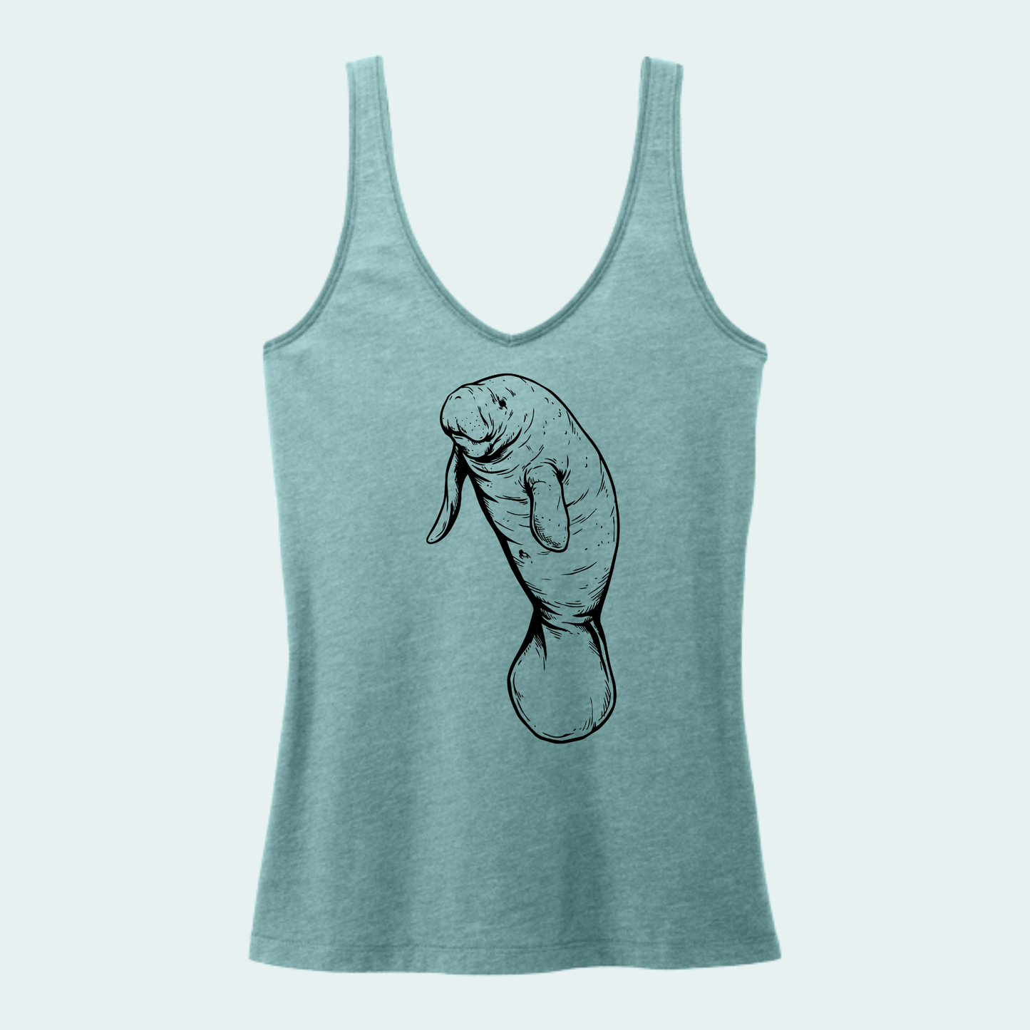 Manatee (Limited Edition for September) Women's V-Neck Tank