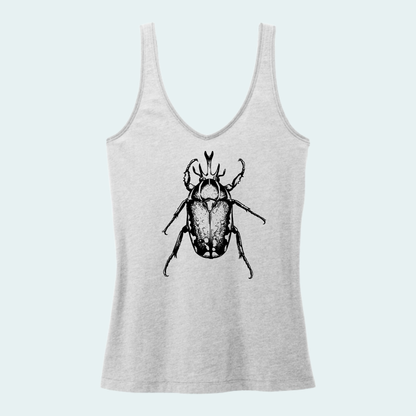 Magnificent Flower Beetle (Limited Edition for September) Women's V-Neck Tank