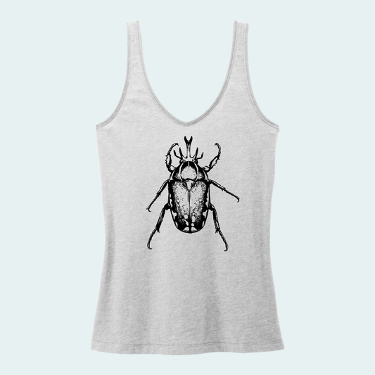 Magnificent Flower Beetle (Limited Edition for September) Women's V-Neck Tank