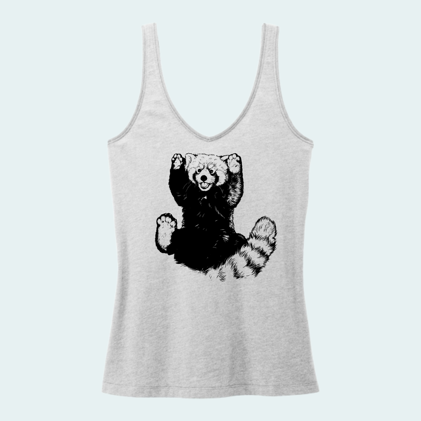 Red Panda - Paws UP (Limited Edition for September) Women's V-Neck Tank