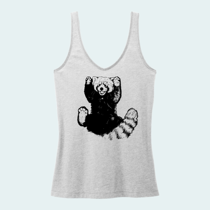 Red Panda - Paws UP (Limited Edition for September) Women's V-Neck Tank