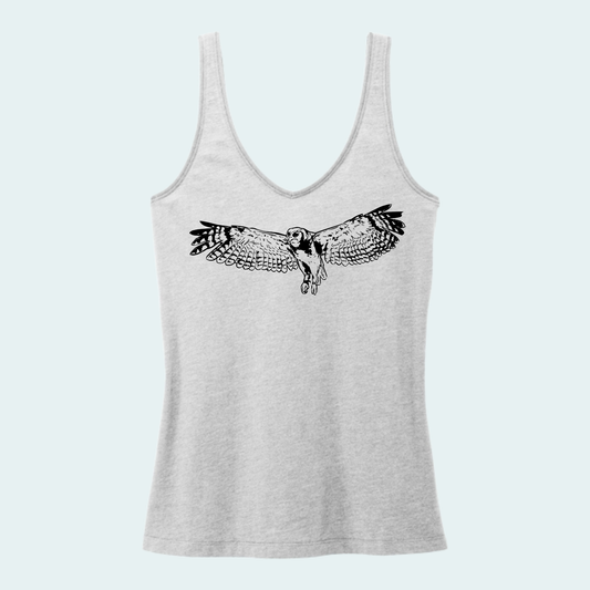 Verreaux's Eagle Owl (Limited Edition for August) Women's V-Neck Tank