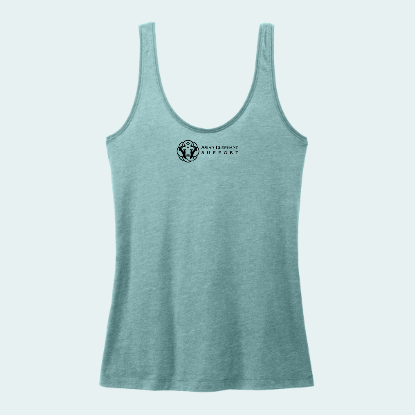 Asian Bull Elephant Fundraiser (Limited Edition for August) Women's V-Neck Tank
