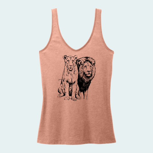 Lions (Limited Edition for August) Women's V-Neck Tank