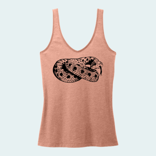 Western Hognose Snake (Limited Edition for August) Women's V-Neck Tank