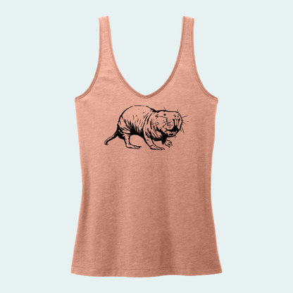 Naked Mole Rat (Limited Edition for August) Women's V-Neck Tank