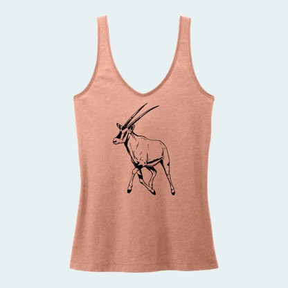 Beisa Oryx (Limited Edition for August) Women's V-Neck Tank