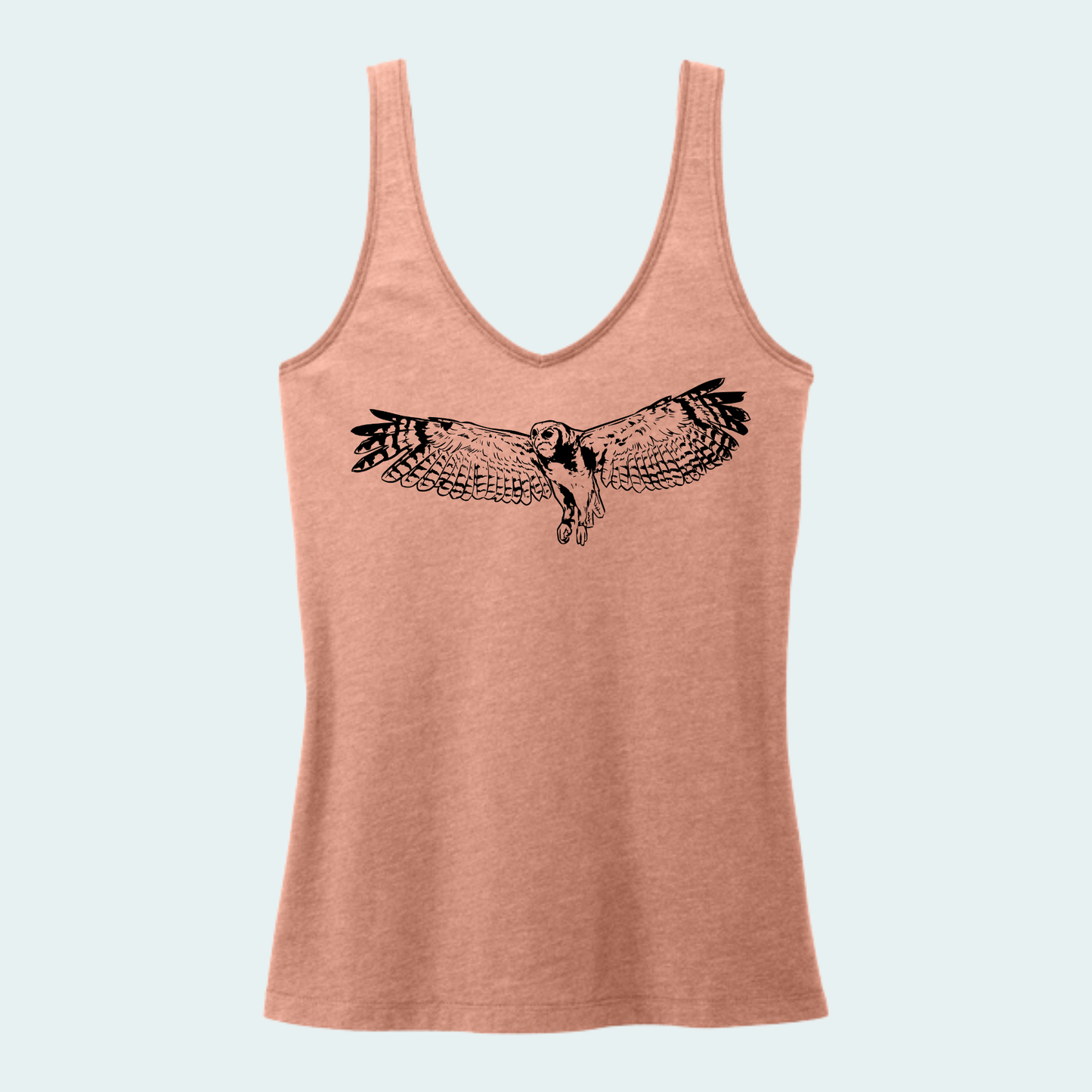 Verreaux's Eagle Owl (Limited Edition for August) Women's V-Neck Tank