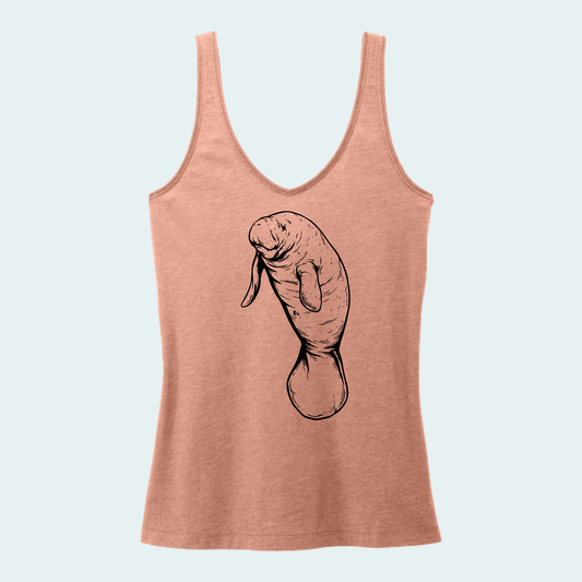 Manatee (Limited Edition for September) Women's V-Neck Tank