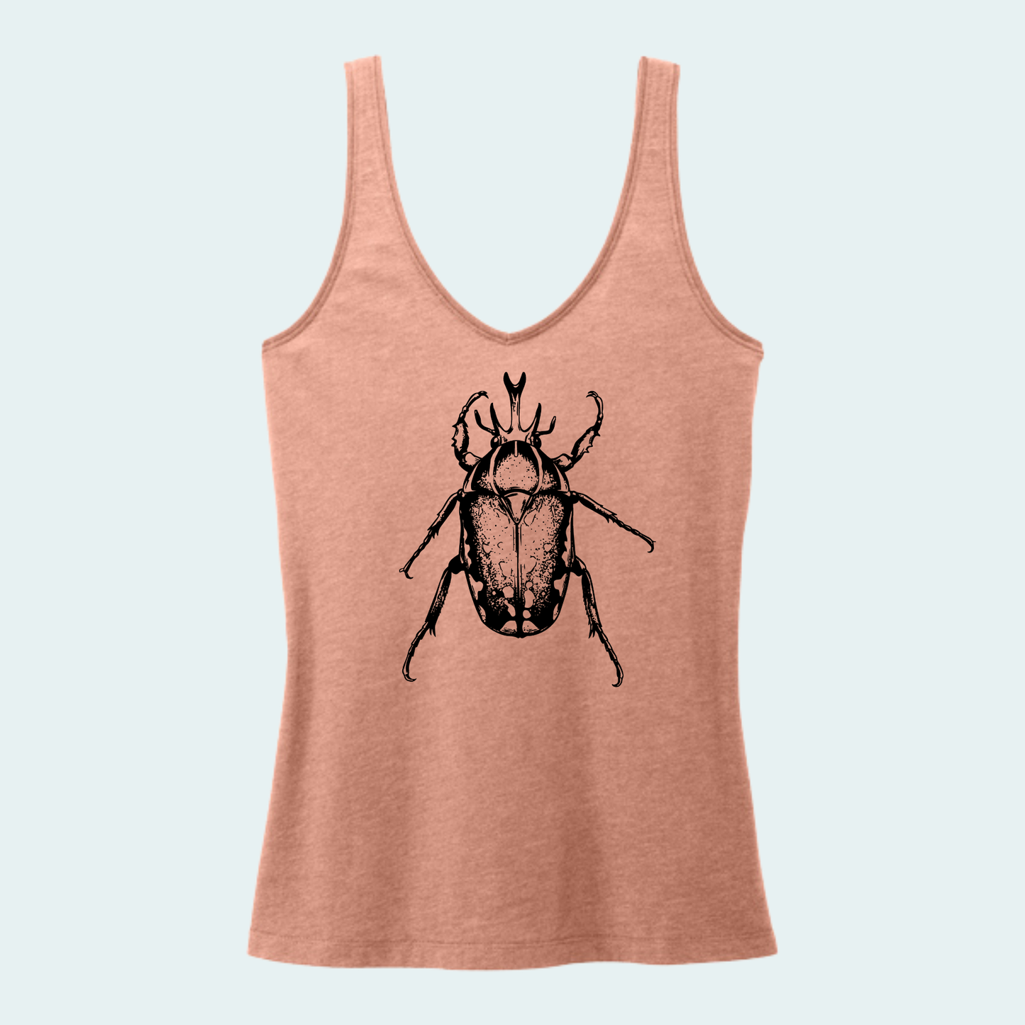 Magnificent Flower Beetle (Limited Edition for September) Women's V-Neck Tank