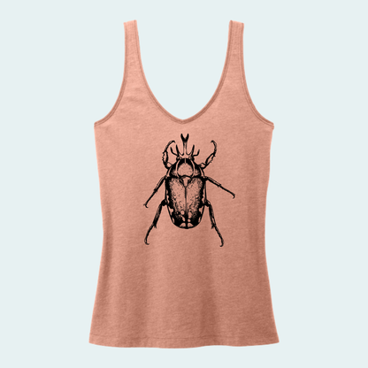 Magnificent Flower Beetle (Limited Edition for September) Women's V-Neck Tank