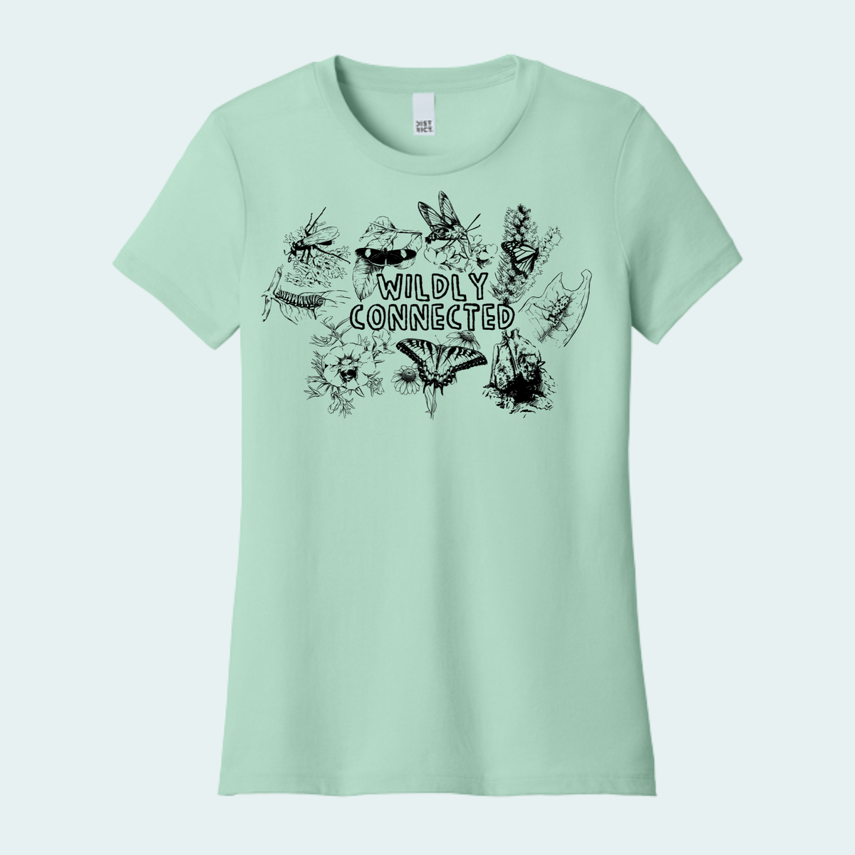 Wildly Connected - Pollinator Partnership Fundraiser (Limited Edition for October) Women's Tee