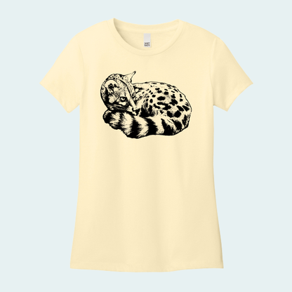 Large Spotted Genet (Limited Edition for October) Women's Tee