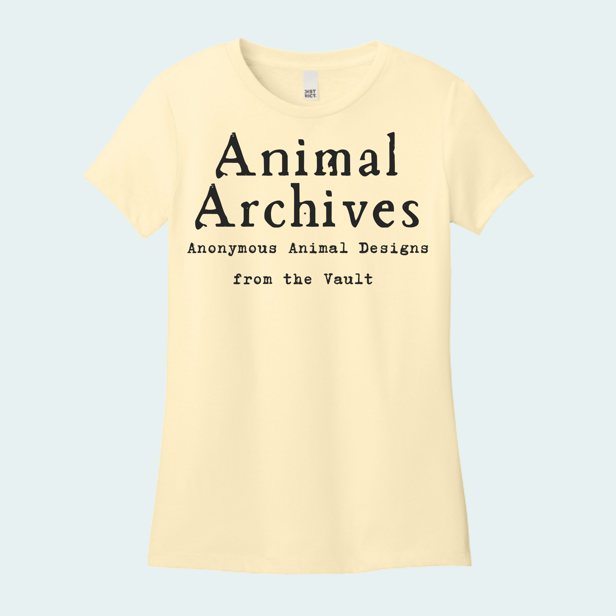 Animal Archives (Anonymous Animal Designs from the Vault) Women's Tee