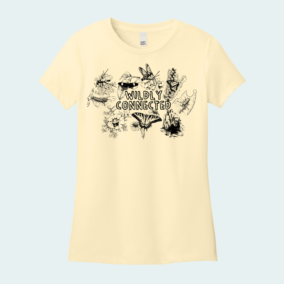 Wildly Connected - Pollinator Partnership Fundraiser (Limited Edition for October) Women's Tee