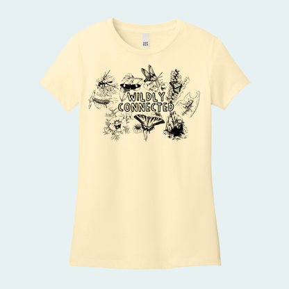 Wildly Connected - Pollinator Partnership Fundraiser (Limited Edition for October) Women's Tee