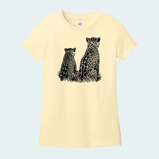 Two Jaguars -Fundraiser for Wild Cat Research and Management (Limited Edition for October) Women's Tee