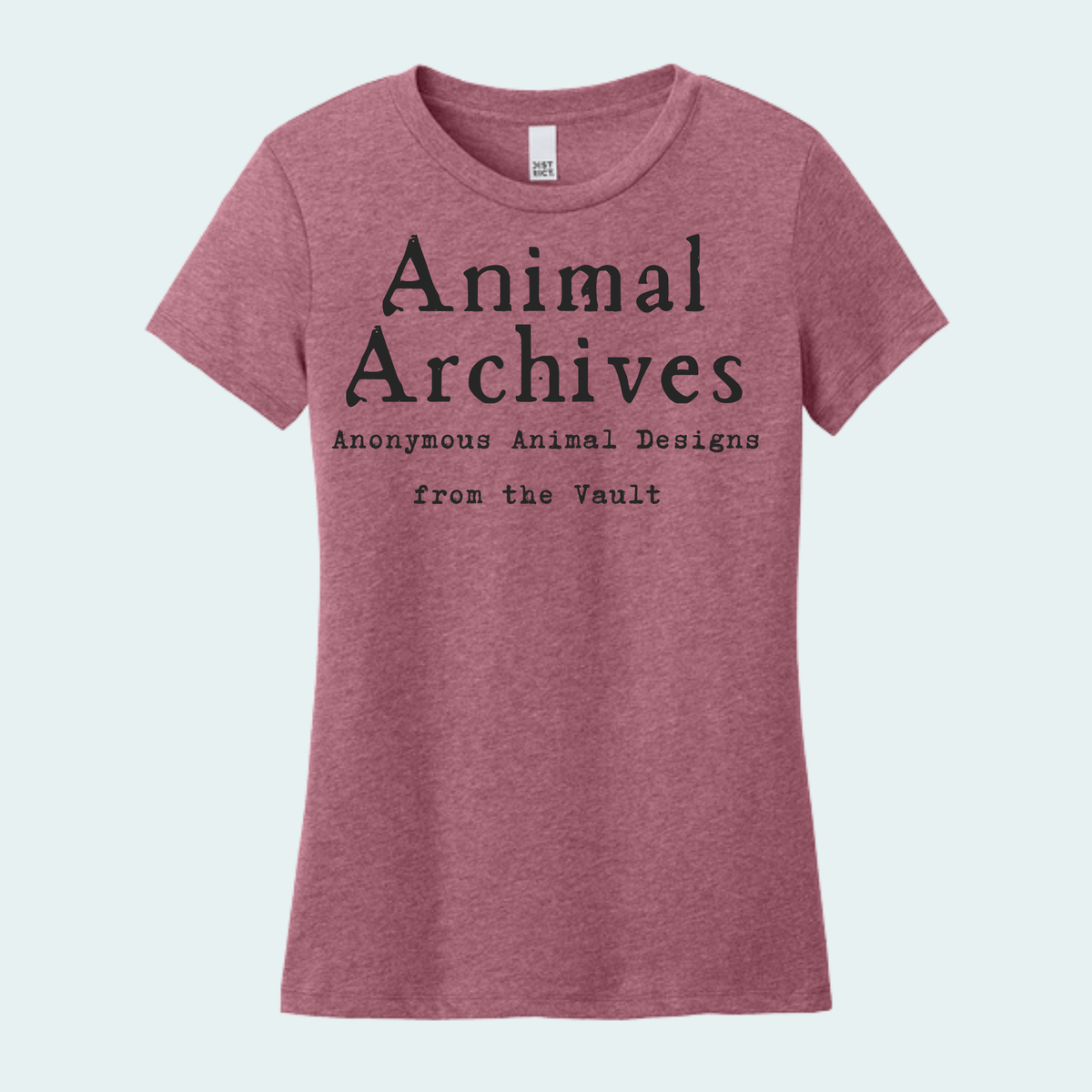 Animal Archives (Anonymous Animal Designs from the Vault) Women's Tee