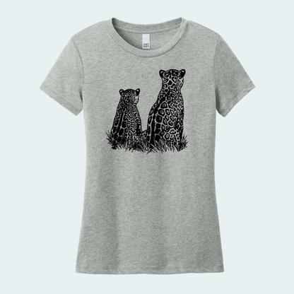 Two Jaguars -Fundraiser for Wild Cat Research and Management (Limited Edition for October) Women's Tee