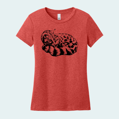 Large Spotted Genet (Limited Edition for October) Women's Tee