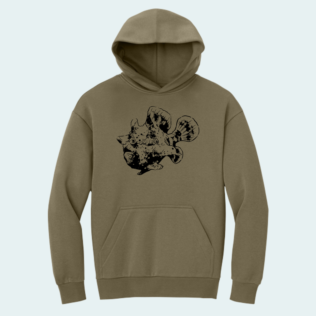 Warty Frogfish (Limited Edition for October) Heavyweight Fleece Hoodie