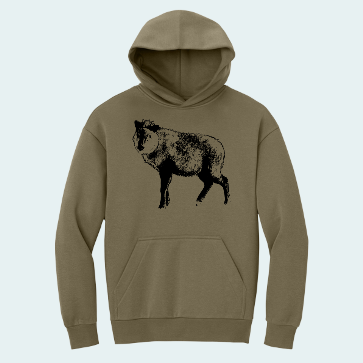 Japanese Serow (Limited Edition for October) Heavyweight Fleece Hoodie