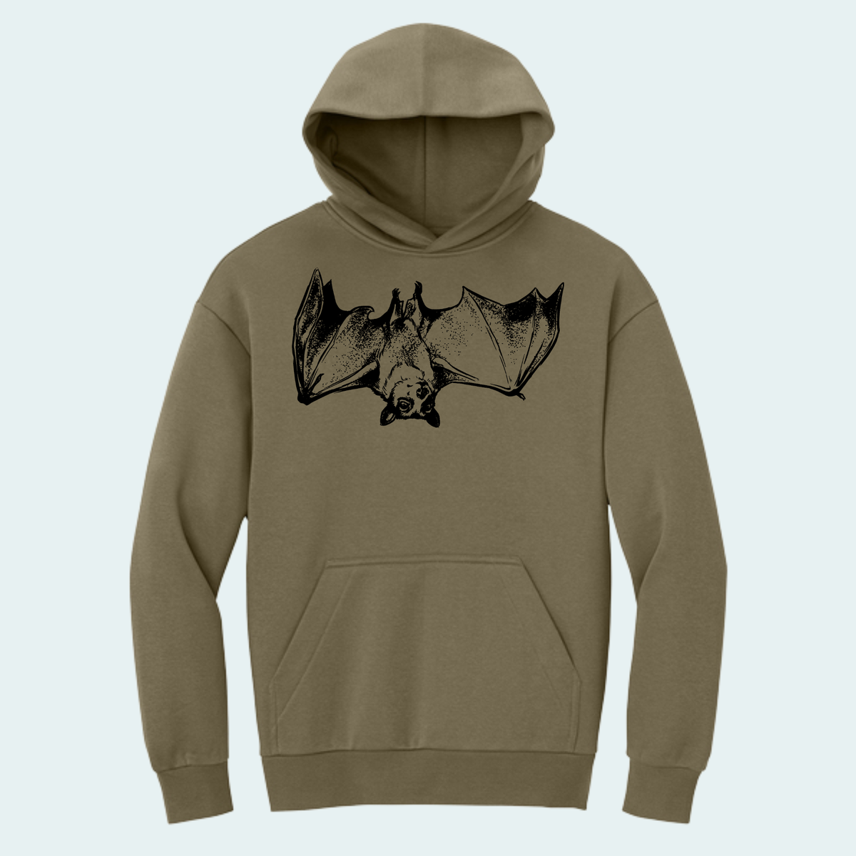 Straw Colored Fruit Bat (Limited Edition for October) Heavyweight Fleece Hoodie