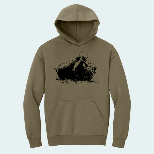 Bear - Umigomi Enrichment Project Fundraiser(Limited Edition for October) Heavyweight Fleece Hoodie