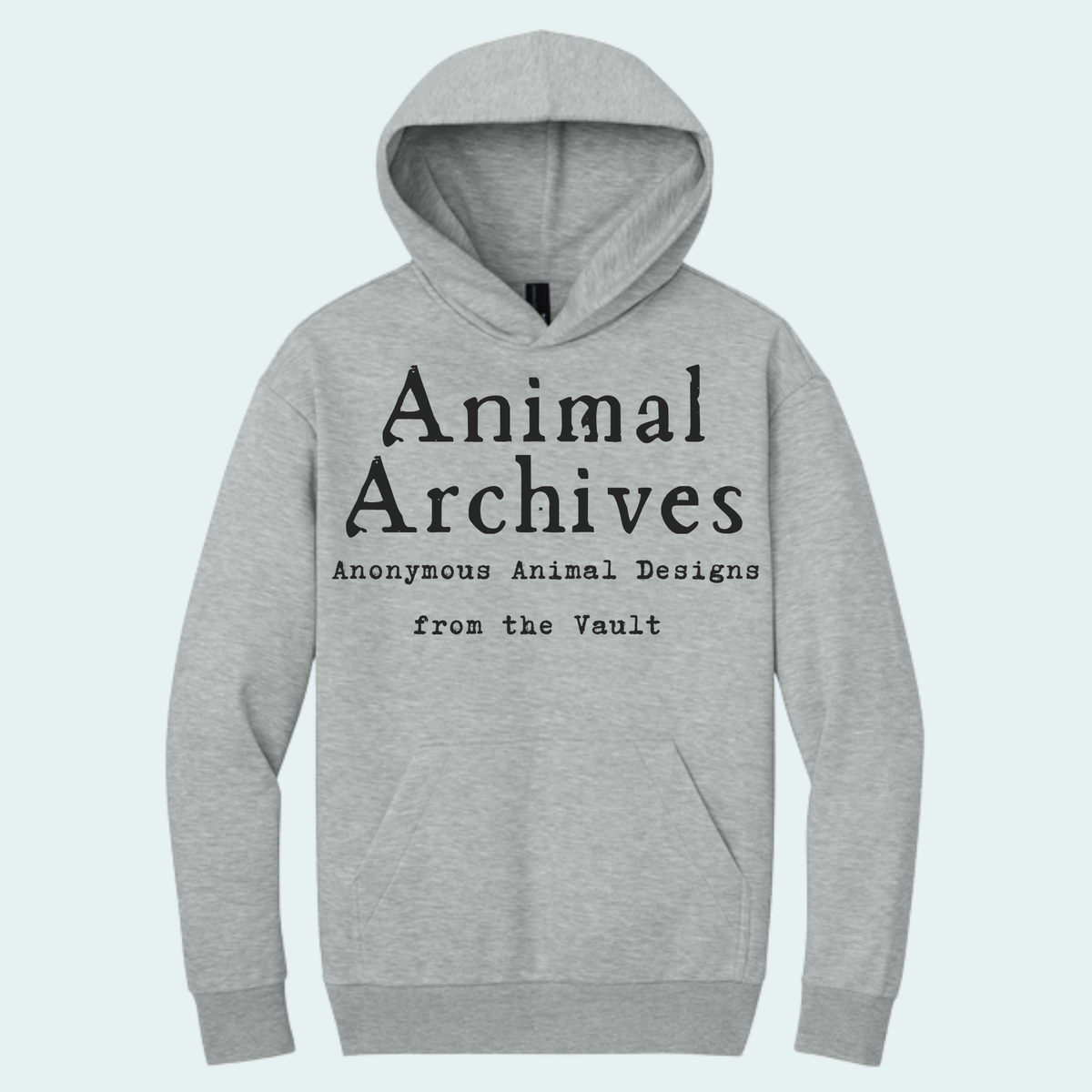Animal Archives (Anonymous Animal Designs from the Vault) Heavyweight Fleece Hoodie