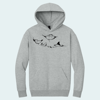 Cownose Rays (Limited Edition for October) Heavyweight Fleece Hoodie