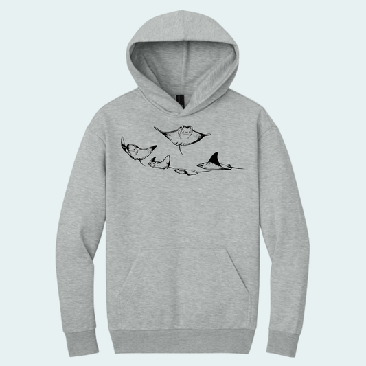 Cownose Rays (Limited Edition for October) Heavyweight Fleece Hoodie