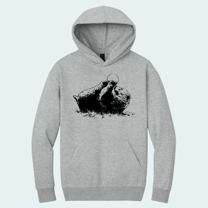 Bear - Umigomi Enrichment Project Fundraiser(Limited Edition for October) Heavyweight Fleece Hoodie