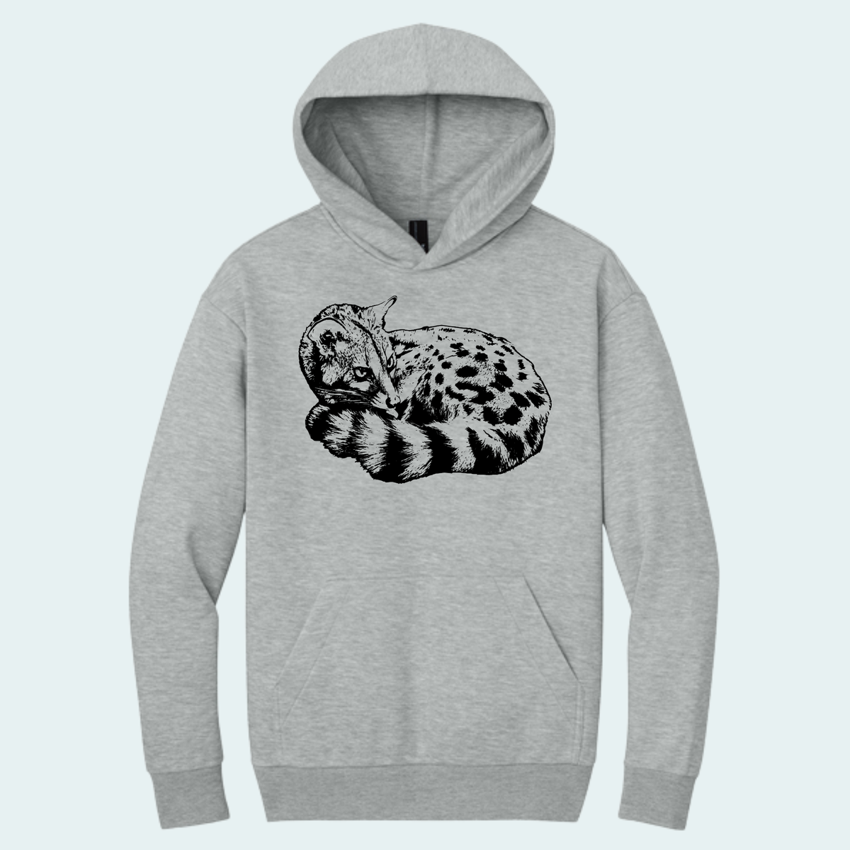 Large Spotted Genet (Limited Edition for October) Heavyweight Fleece Hoodie